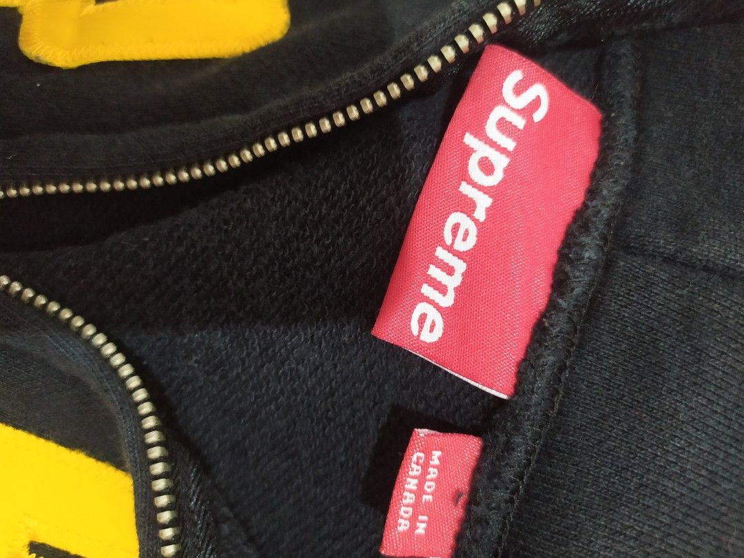 SUPREME SLEEVELESS HOODIE Fesyen Pria Pakaian Baju Luaran di Carousell