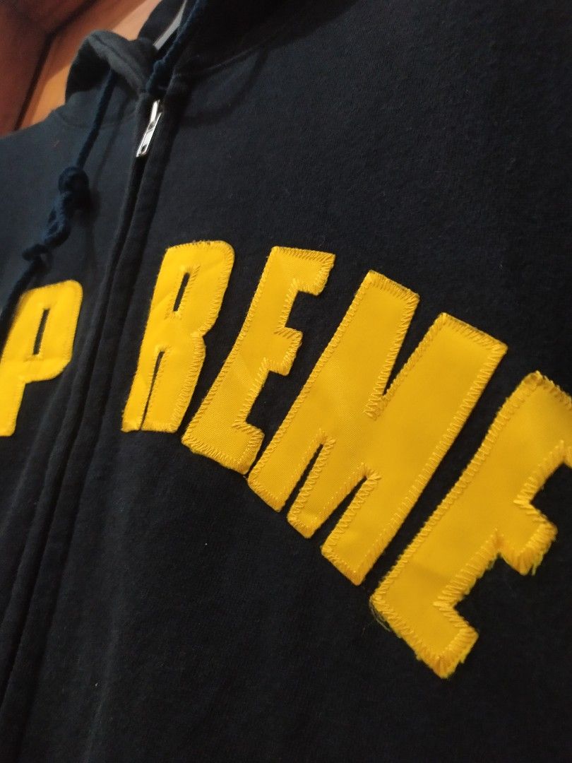 Supreme sleeveless hoodie cheap