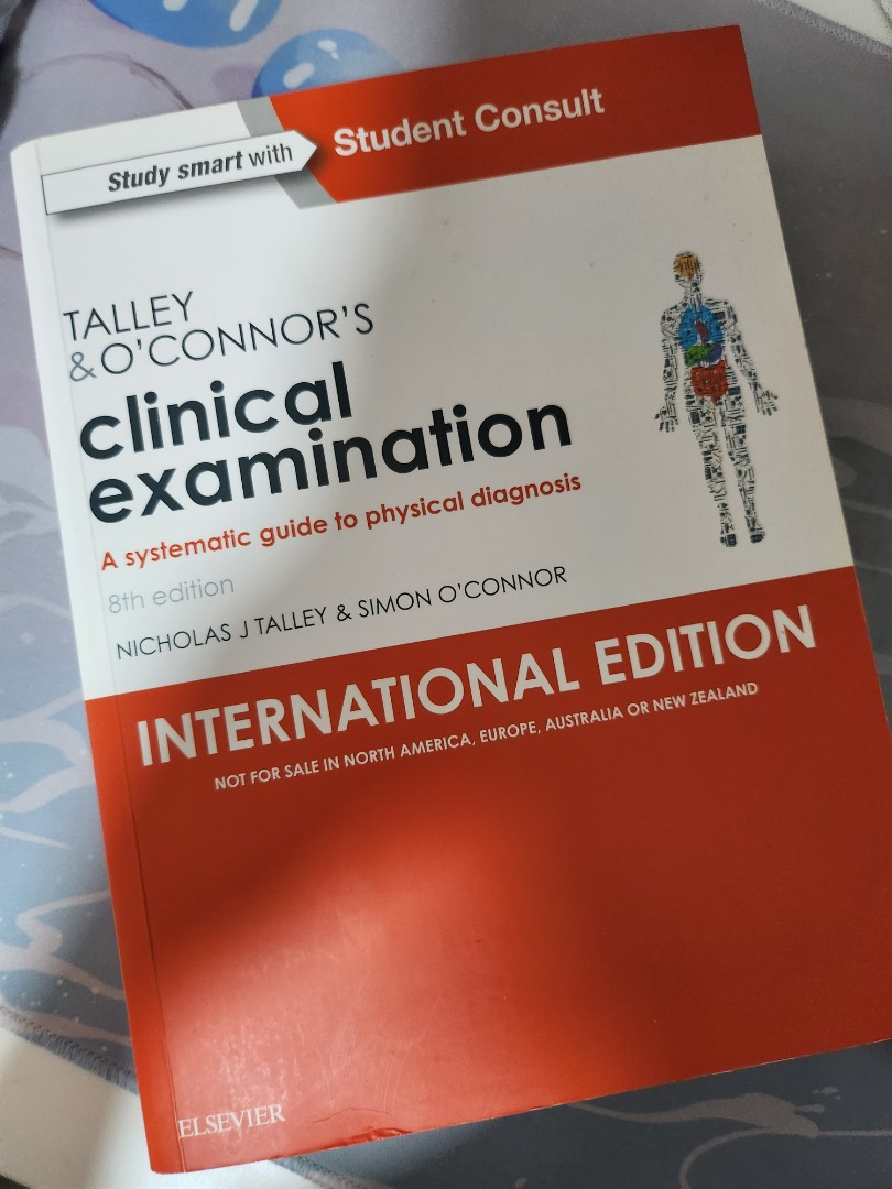 Clinical　on　Talley　Hobbies　O'Connor's　Examination,　Textbooks　Magazines,　Toys,　Books　Carousell