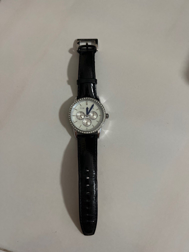 Ted Baker Multicolor Leather Dress Watch