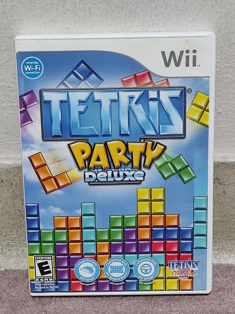 Tetris Party Deluxe Nintendo Wii, Video Gaming, Video Games, Nintendo on  Carousell