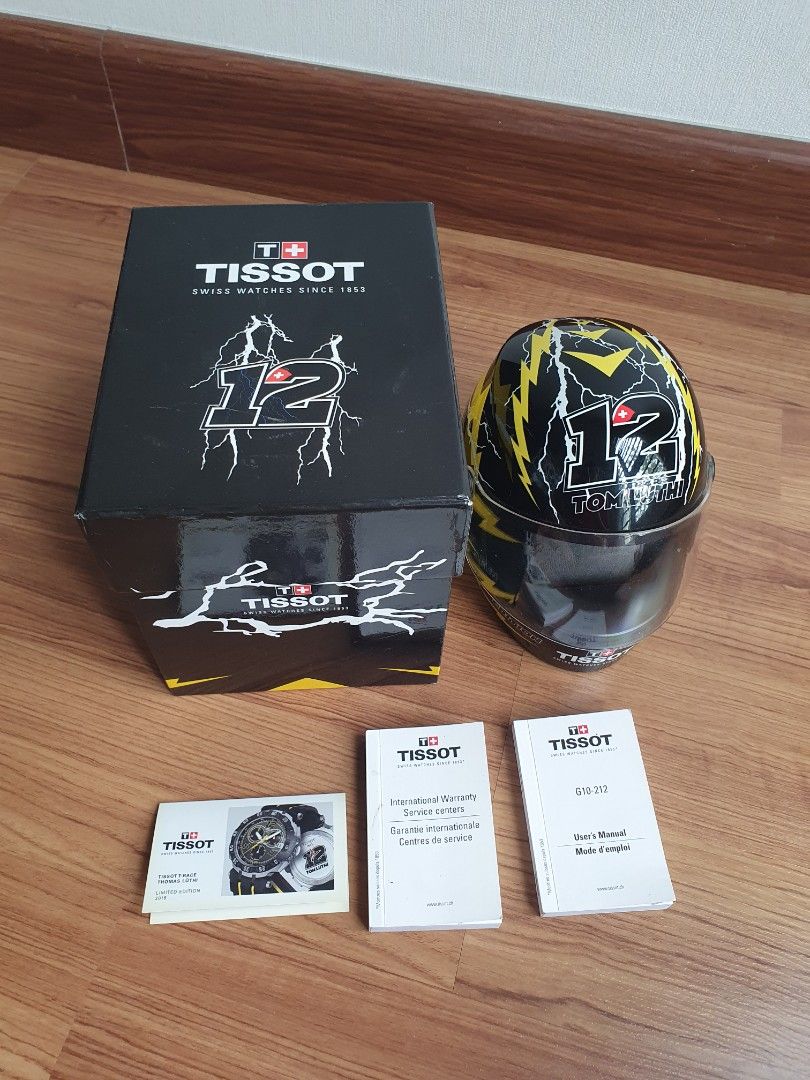 Tissot Tom Luthi helmet box