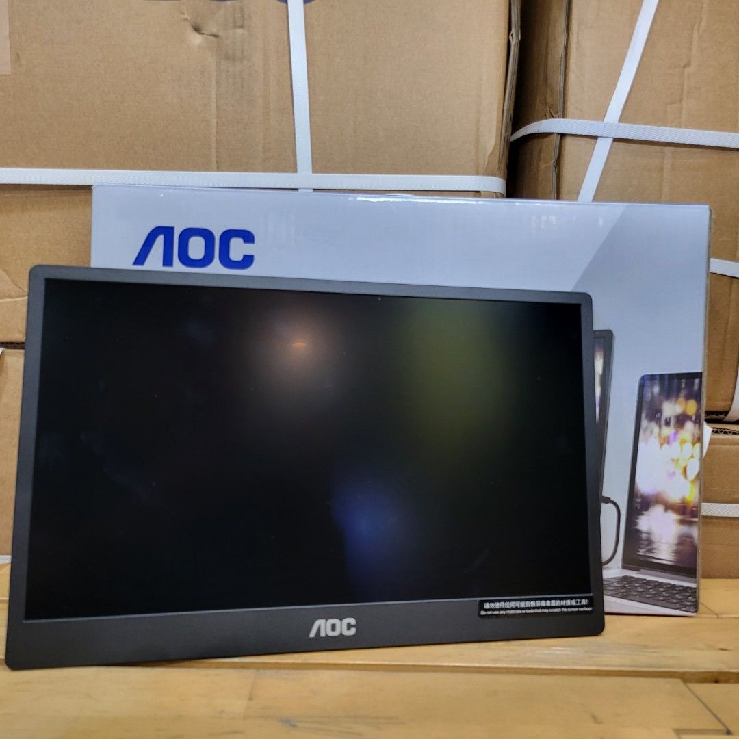 TM-AOC 16T2 15.6" Portable Monitor USB-C Touchscreen, Computers & Tech ...