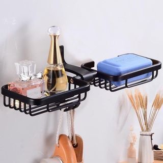 Toilet Soap Holder Kitchen Sponge Holder Shelf