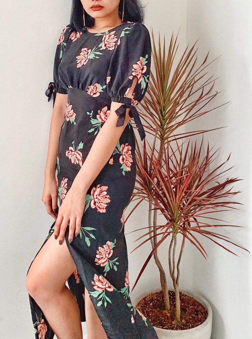 Miss selfridge floral dress sale