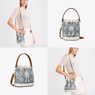 Tory burch T monogram denim collection