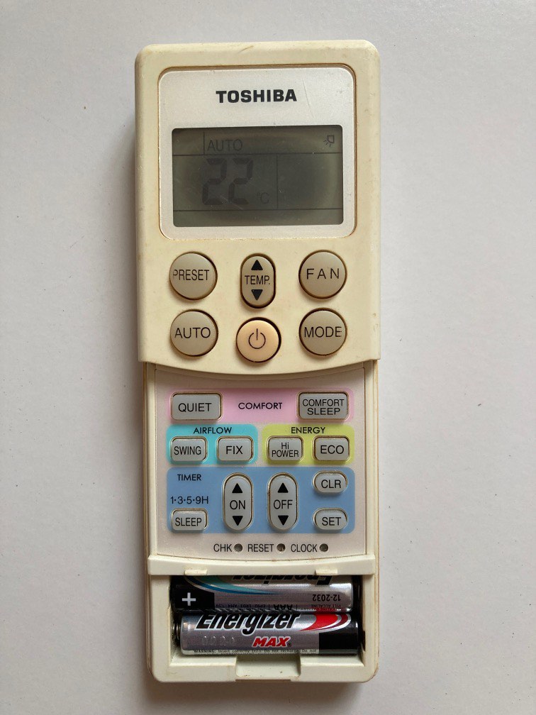 Toshiba Aircon Remote Control, TV & Home Appliances, Air Conditioners