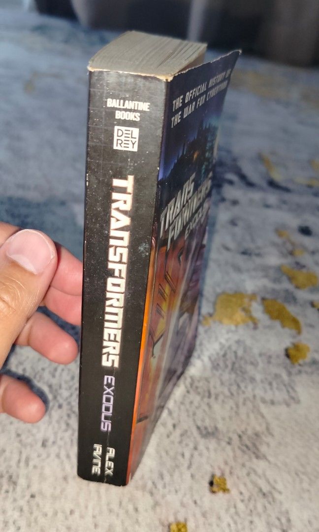Transformers EXODUS by Alex Irvine, Hobbies & Toys, Books & Magazines