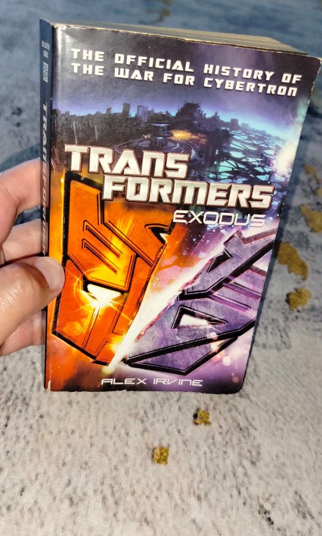 Transformers EXODUS by Alex Irvine, Hobbies & Toys, Books & Magazines