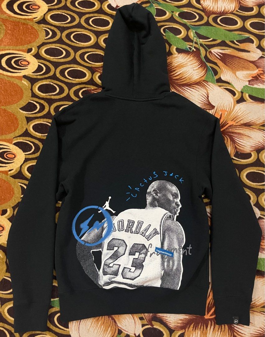 travis scott x fragment x jordan tee