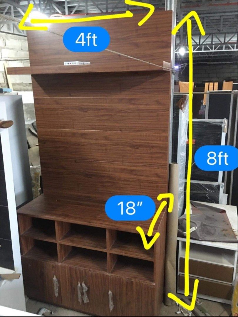 Customized Tv Rack, Furniture & Home Living, Furniture, Shelves