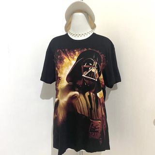UNISEX Darth Vader Star Wars Merch T-shirt / Kaos Hitam - Bukan Sablon‼️ Printed ✅