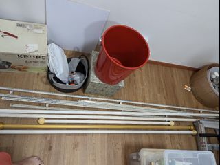 Used Curtain Rails and Rods