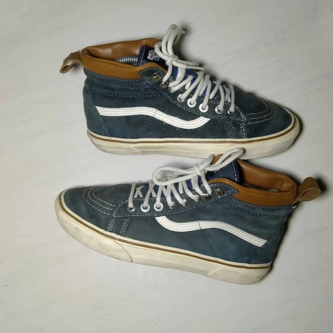 Vans Sk8 Hi Mte Scotchgard Fesyen Pria Sepatu Sneakers di Carousell