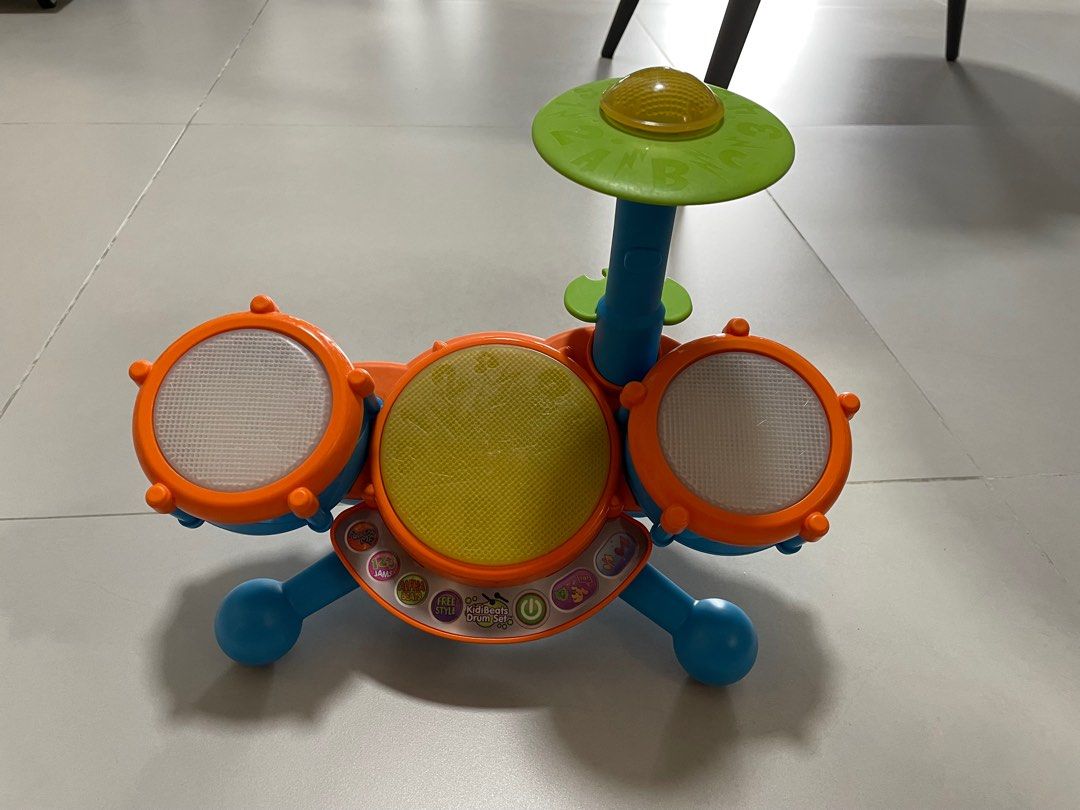 Vetch Kid Beats Drum Set, Babies & Kids, Infant Playtime on Carousell
