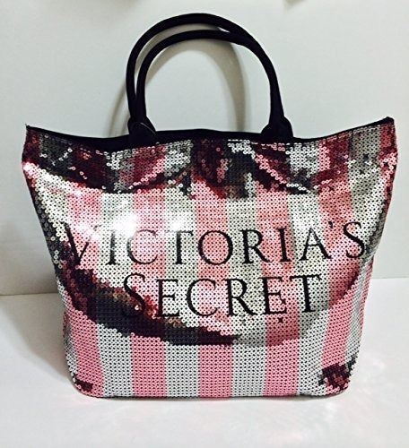 Victoria Secret VS Authentic RARE Bling Sequinned Tote Women s Fashion Bags Wallets Shoulder Bags on Carousell