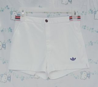 Vintage 70-80'S Adidas Patches Trefoil logo Track Short pant