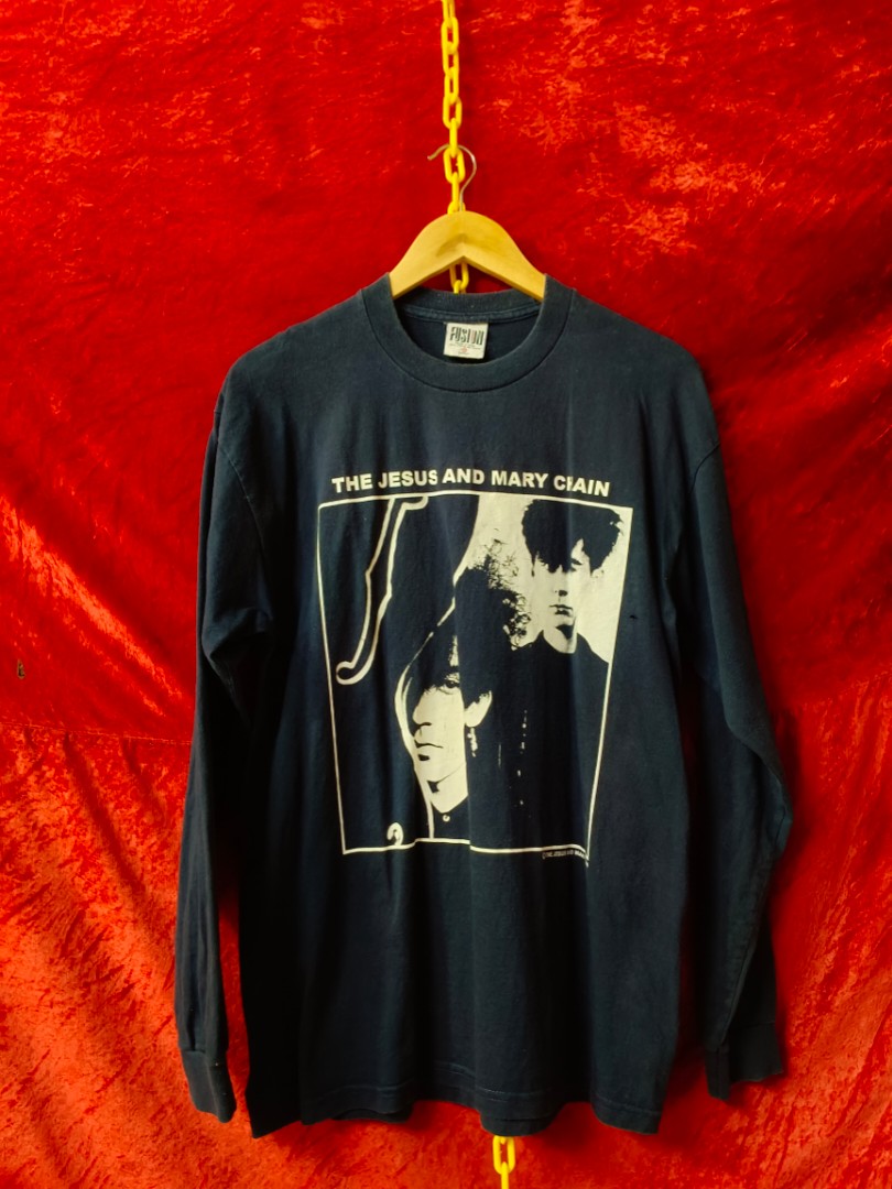 Vintage 90s Post Punk Band The Jesus And Mary Chain Longsleeve Tee ...