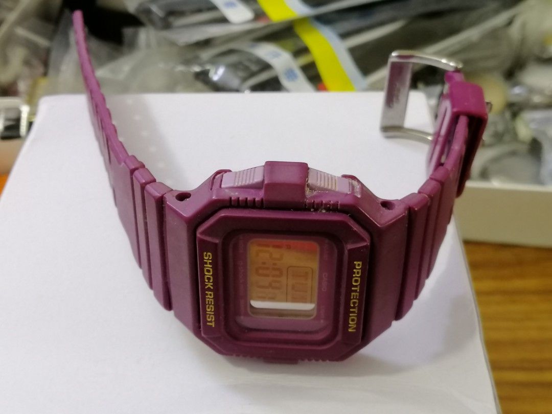 Casio violet vintage hotsell