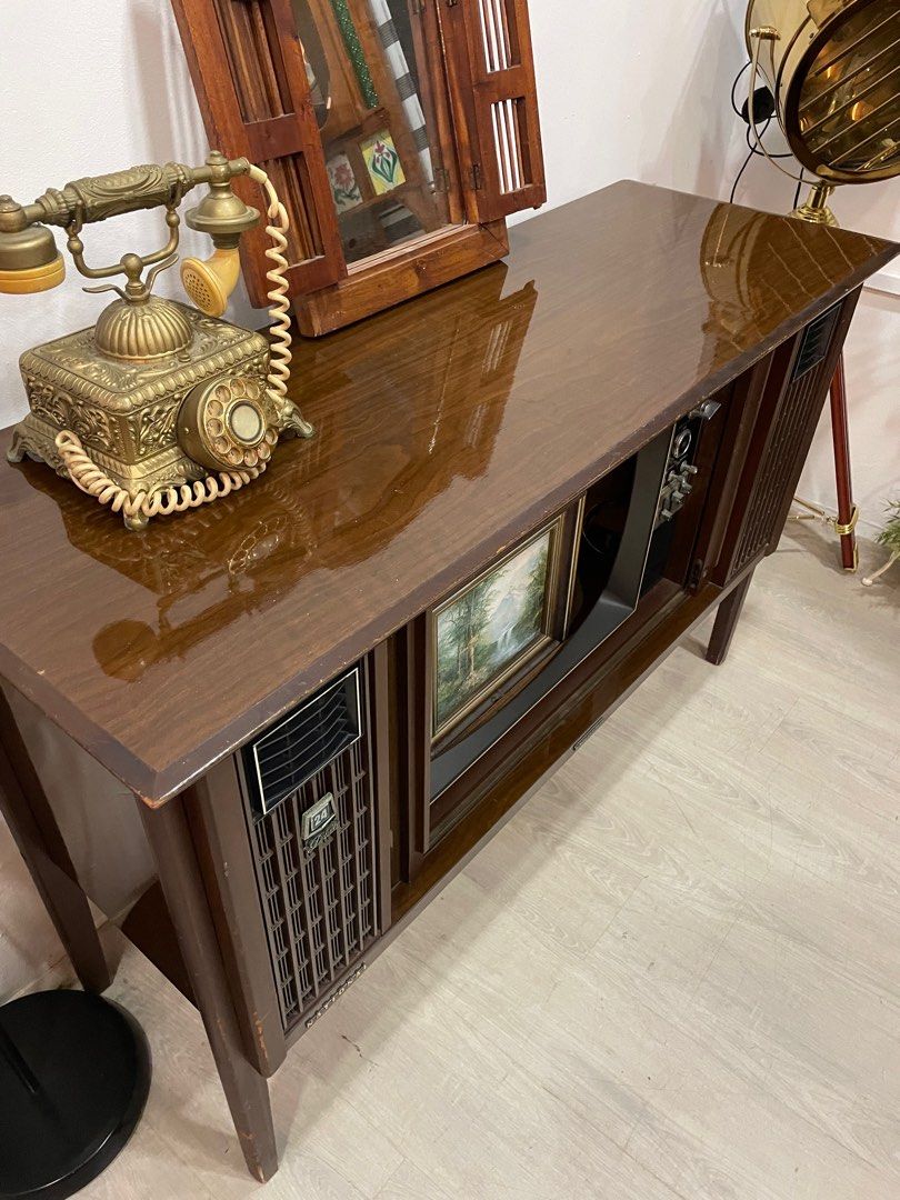 Vintage TV console Sideboard , Furniture & Home Living, Furniture, TV