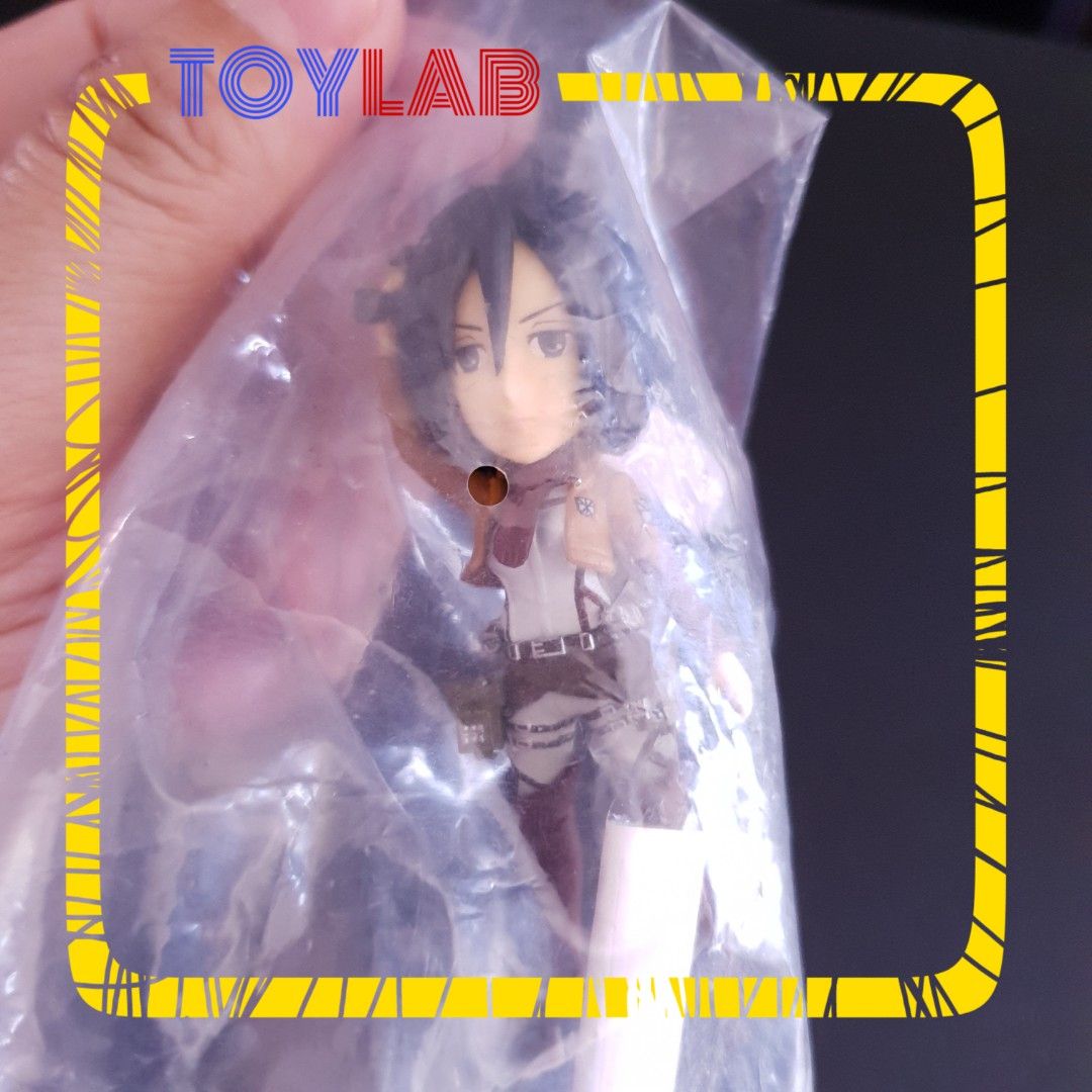 WCF Mikasa Ackerman Attack on Titan AOT (Category: Figurines & Statues) located in Mandaluyong City. Submitted by ToyLab.ph (Listing ID 1221484212, Image 1). Description: WCF Mikasa Ackerman Attack on Titan AOT Brand: BANPRESTO Condition: New. sealed in plastic. no box. size: as shown actual picture posted shipping cost by buyer gcash payment thank you!.