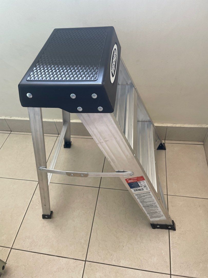 Werner 2 step ladder, Furniture & Home Living, Home Improvement