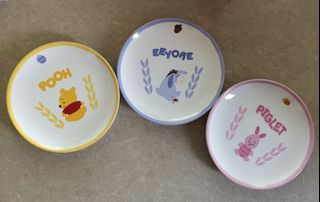 Tupperware Children's Disney Winnie the Pooh Plate and Cutlery