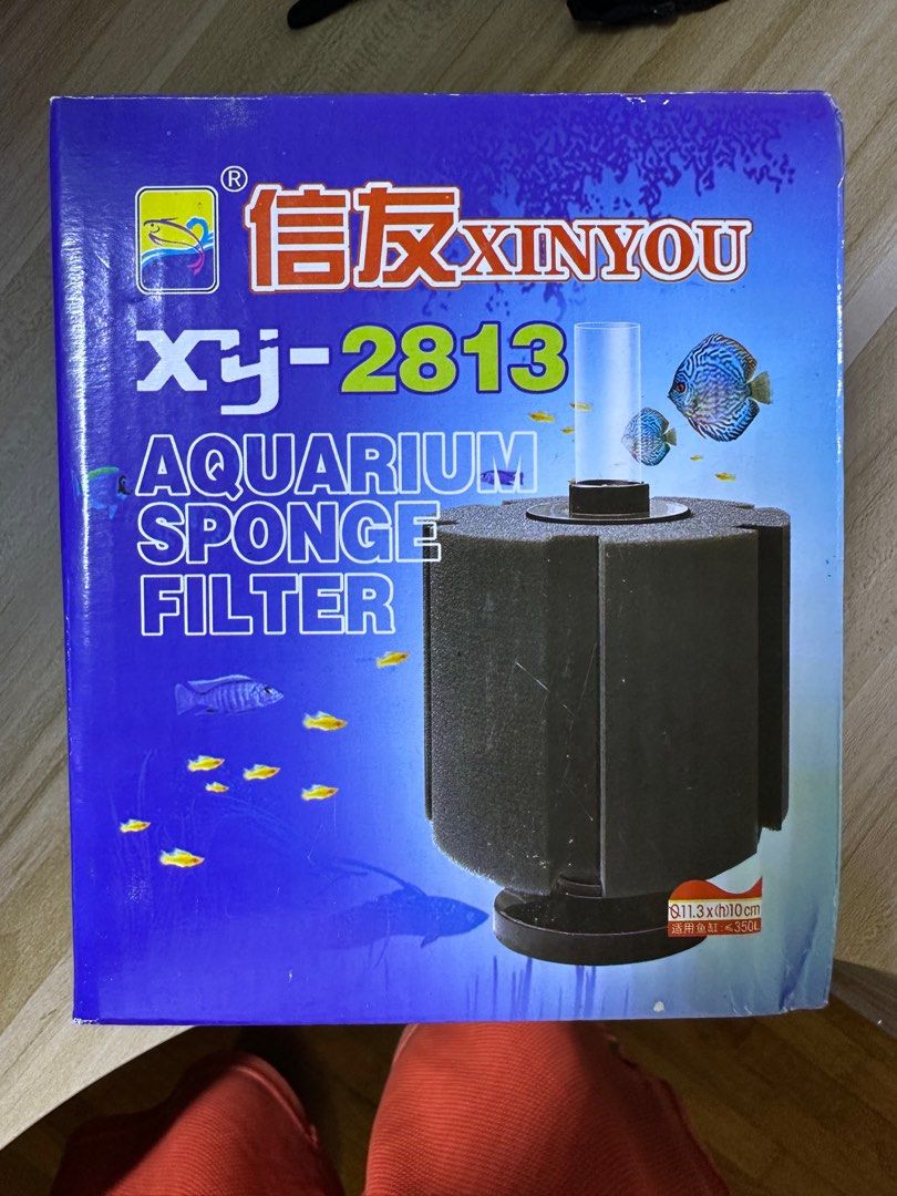 XinYou XY-2813 Aquarium Sponge Filter, Pet Supplies, Homes & Other Pet ...