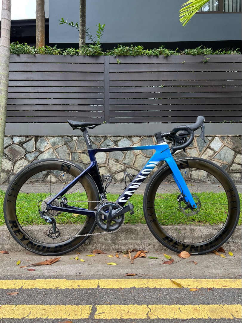 Canyon aeroad shop blue fade