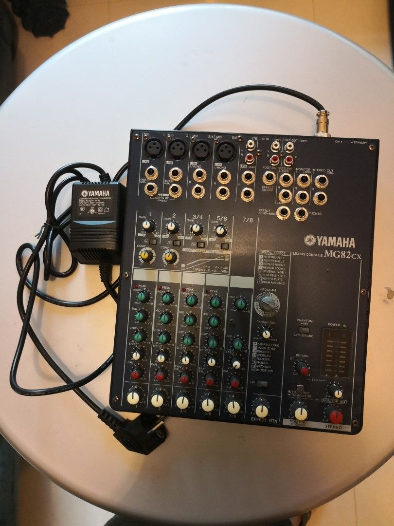 Yamaha Mixer MG82CX, 音響器材, 其他音響配件及設備 Carousell