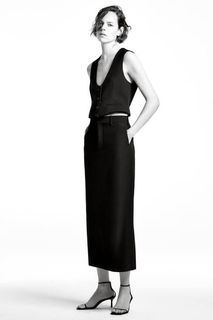 Zara Highwaist Midi Skirt
