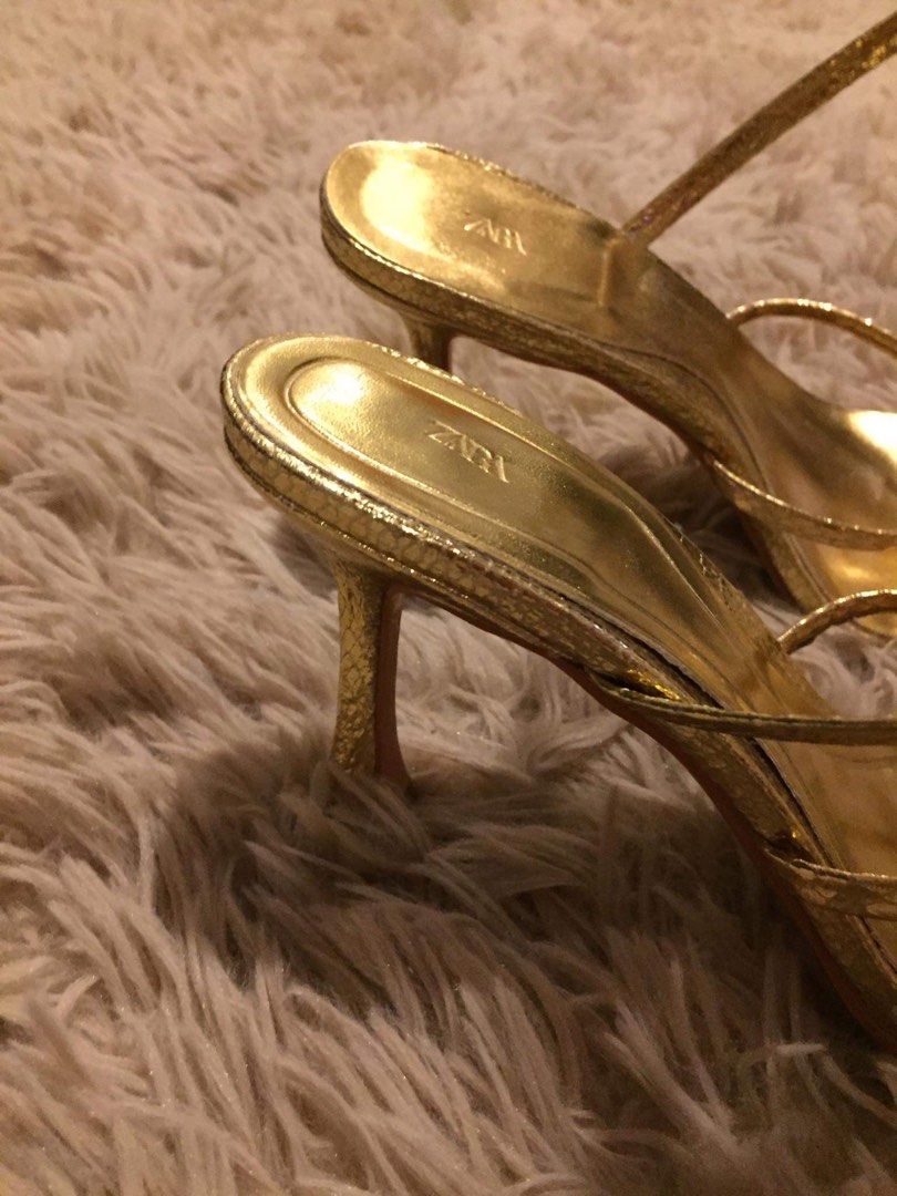 zora silver diamante spiral heels