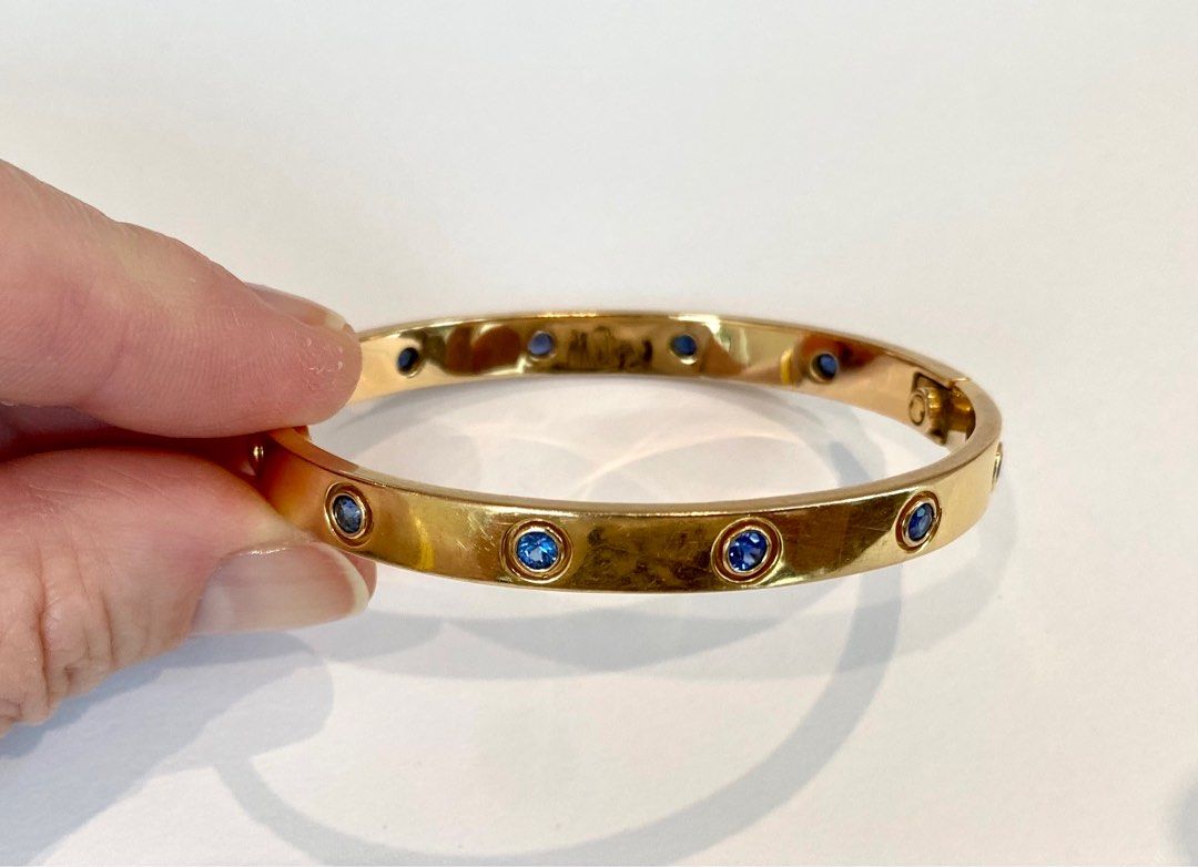 Cartier sapphire deals bracelet