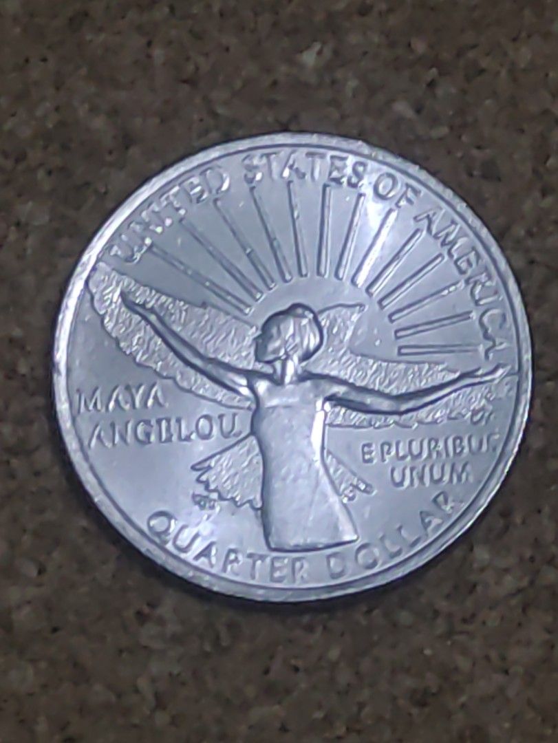2022 Quarter Dollar Maya Angelou, Hobbies & Toys, Memorabilia