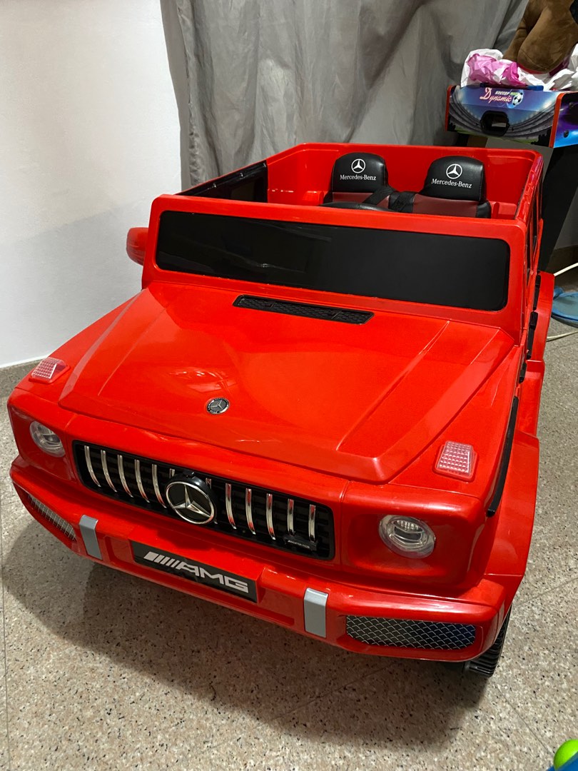 2 seater ride on electric car G wagon jeep, Hobbies & Toys, Toys