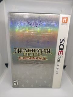3ds Final Fantasy Theathrhythm Curtain Call Collectors edition SEALED