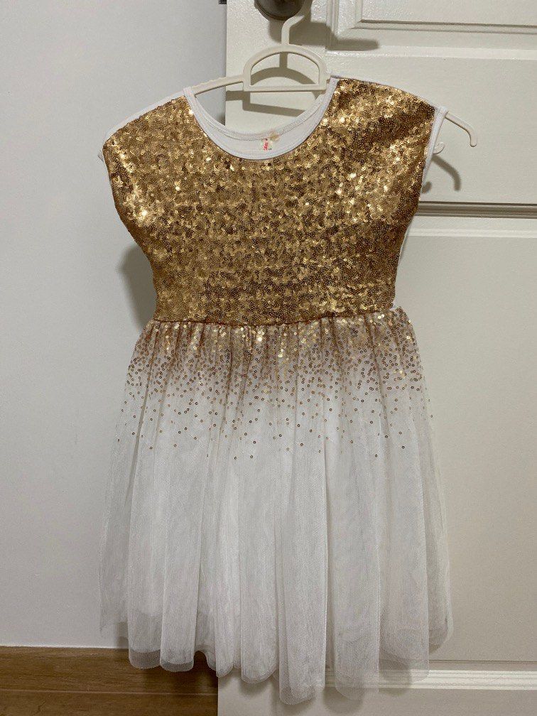 Gold dress 4t hotsell
