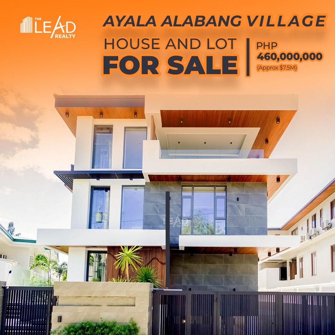 Brand New Modern and Luxury House and Lot For Sale in Ayala Alabang on