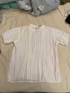 中山領蕾絲上衣 Shimadoya 購入