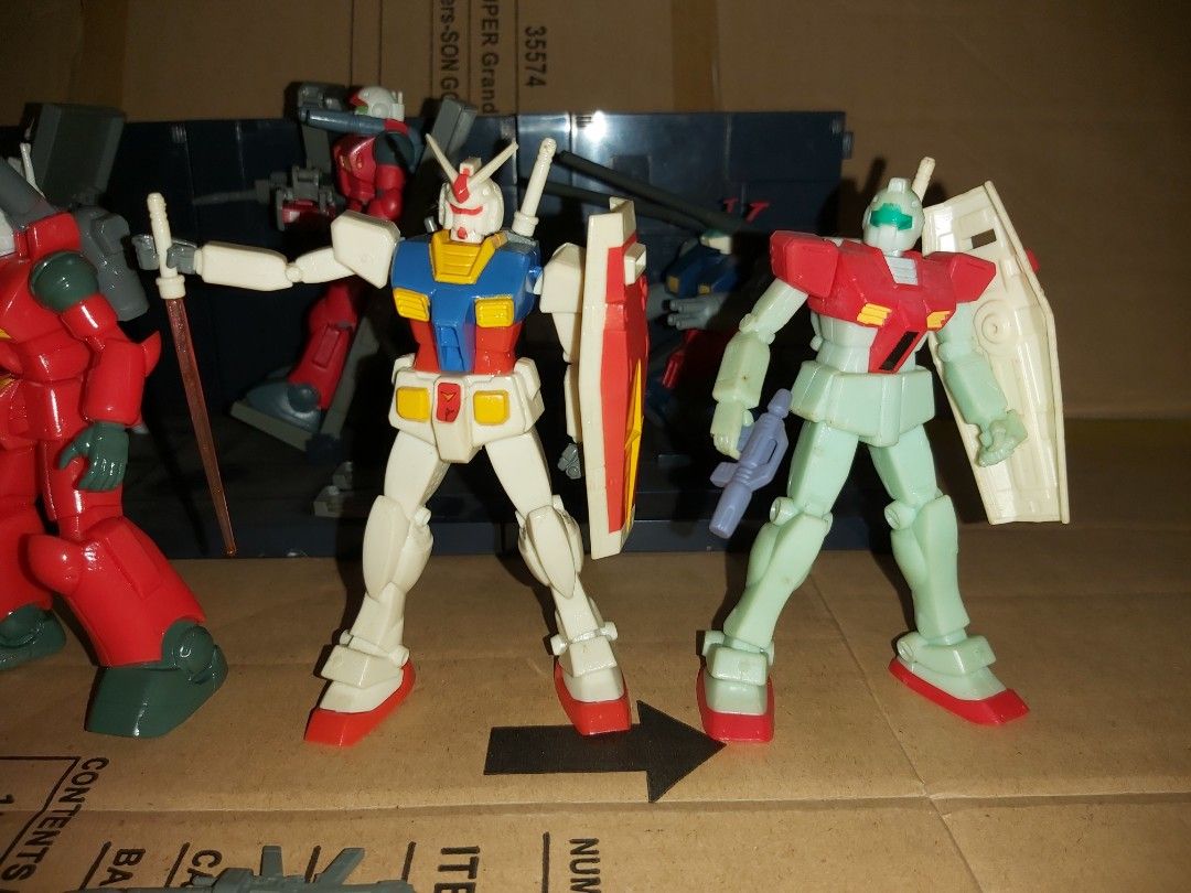 絕版罕見稀有品只放Display Bandai Banpresto Mobile Suit Gundam