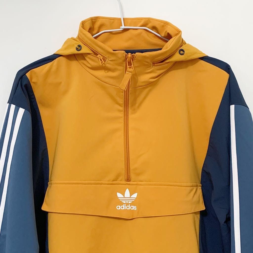 ADIDAS ORIGINALS BLOCKED ANORAK LOGO