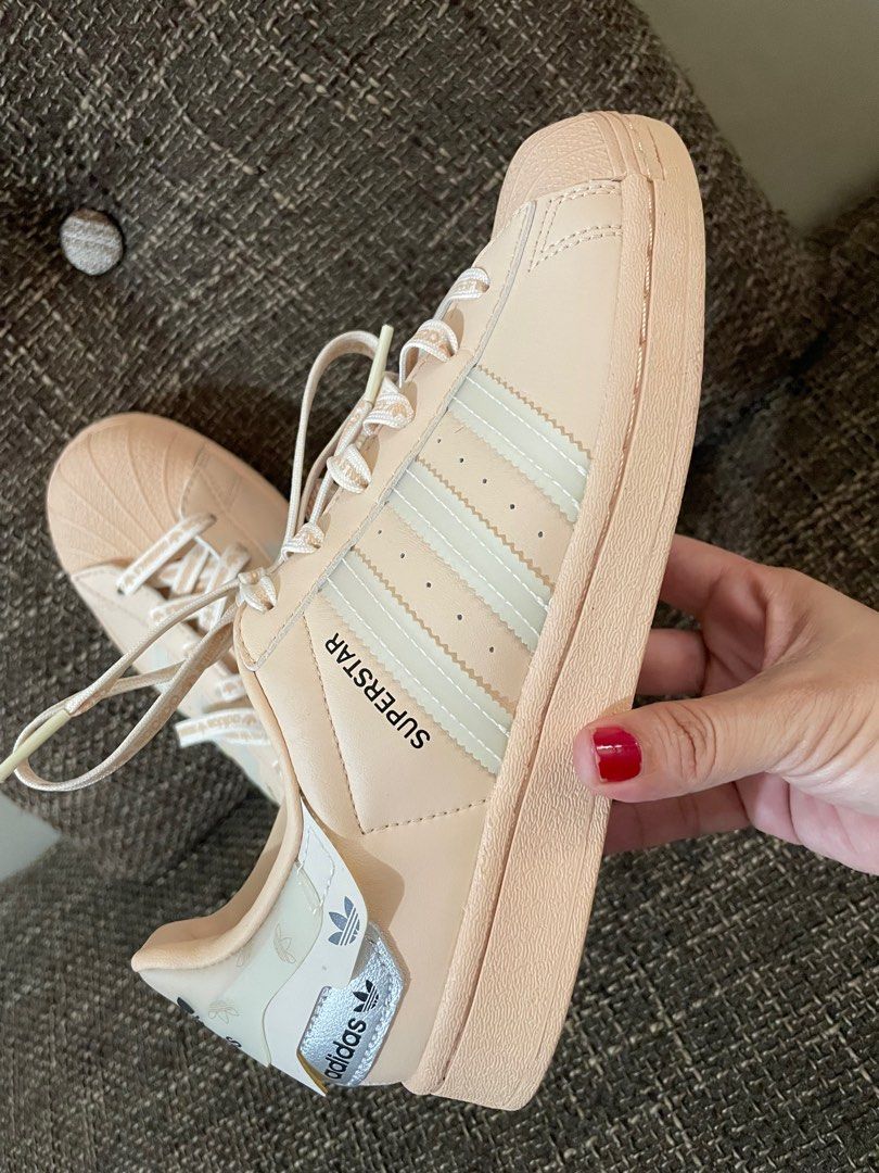 Adidas superstar clearance pink blush suede