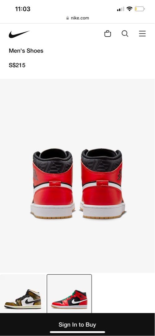 Air Jordan 1 Mid SE Malachite red white black Christmas
