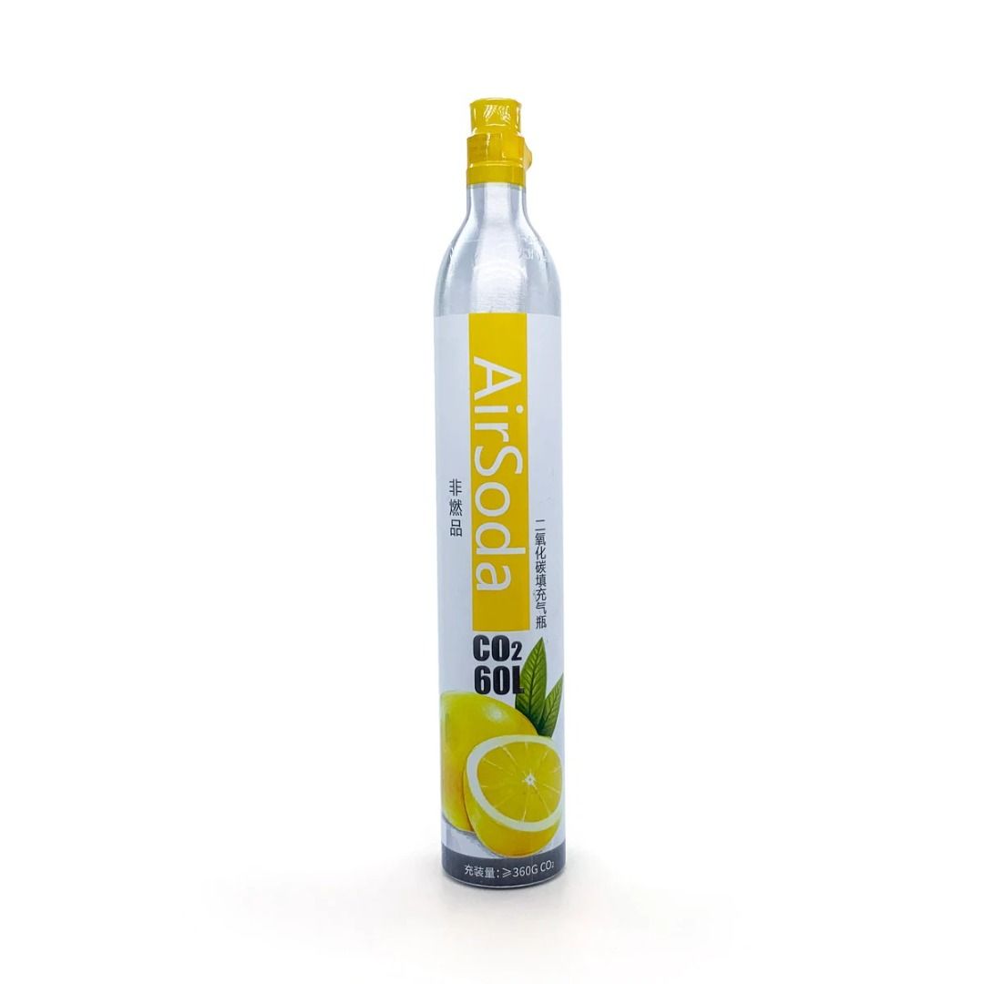 全網最平💯 Air soda co2 60L cylinder soda maker 梳打水 氣泡水 樽 360g 二氧化碳氣樽 airsoda 家用梳打水機氣瓶 sparkling water soda water bottle sodastream Philips GoZero Nex Aarke Yoco christmas party （分類：其他食物及飲料）位於 Hong Kong。 由 cherrie8000 提交（商品編號 1218271322，圖片 2）。簡介： 一支360g二氧化碳氣樽 做到 40-50瓶1000ml梳打水 通用款適合其他牌子梳打水機, 除了澳洲和新西蘭機，圖三是氣瓶的樣子，麻煩參考圖4自行查看清楚是否合用。為保障各位買家，貨物出門，恕不退換！ 採用食品級PE低溫防爆瓶，並以自動按鍵洩壓設計，保障開瓶時瓶內壓力平衡， 只需輕輕按壓打氣，短短3秒鐘，即可將清水變成梳打水，安全又容易操作。 只須三秒就可以由清水變成梳打水, 唔需要用電，輕輕咁按壓打氣三秒鐘
