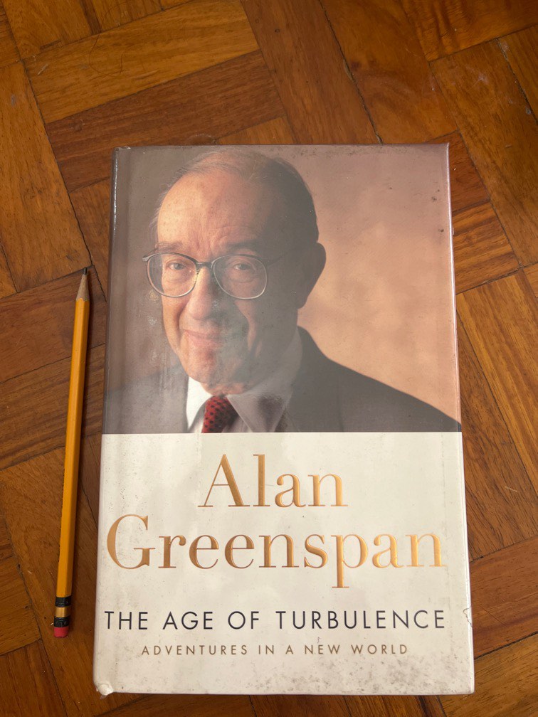Alan Greenspan The Age of Turbulence, Hobbies & Toys, Books & Magazines