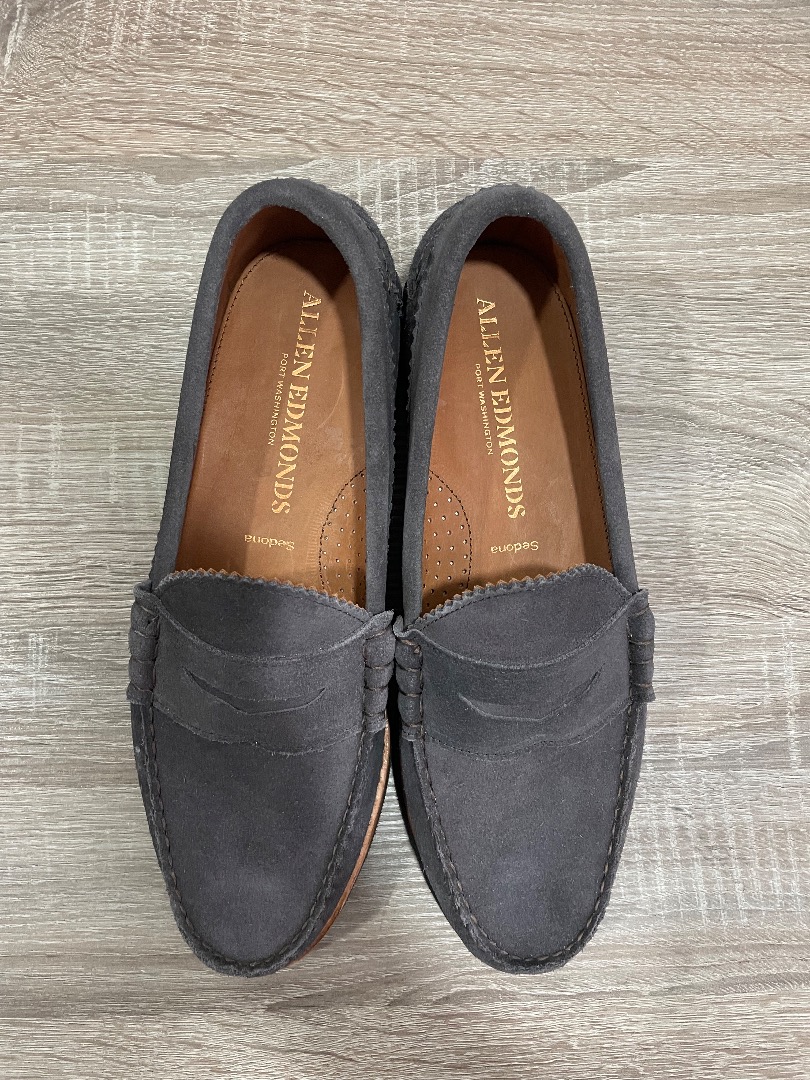 Allen Edmonds Men s Sedona Suede Penny Loafer Shoes