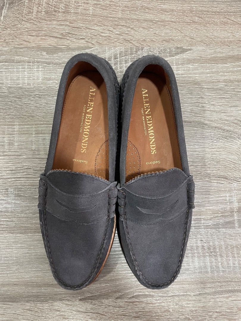 Allen Edmonds Men s Sedona Suede Penny Loafer Shoes
