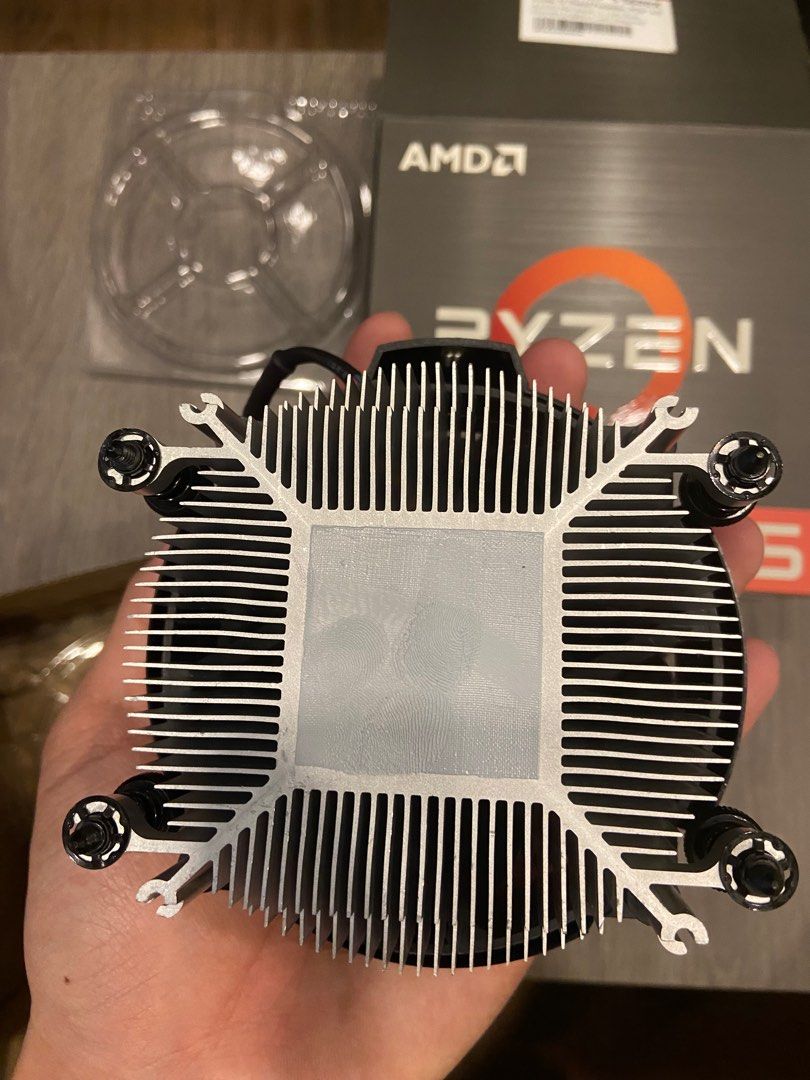 AMD Ryzen 5 5600X Fan Cpu Cooler Computers Tech Parts Accessories AMD Ryzen 5 5600X Fan Cpu Cooler Computers Tech Parts Accessories