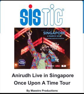 Anirudh Live concert