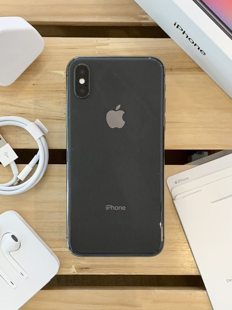 Apple iPhone X 256GB 100% *FREE CASE* #244, Mobile Phones
